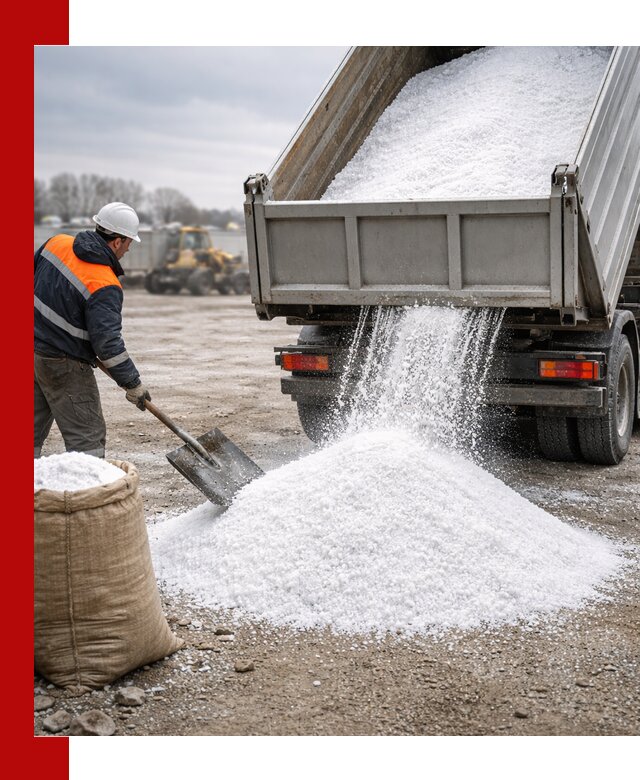 Поставка хлористого натрия оптом и в розницу в Советской Гавани