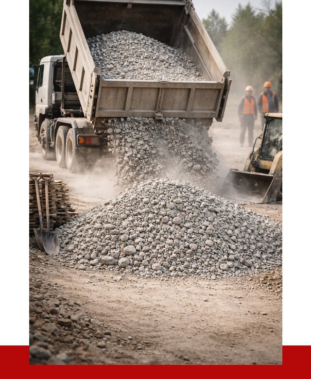 Купить дробленый бетон в Советской Гавани от 1766 р./куб | ПРОНЕРУДСвс