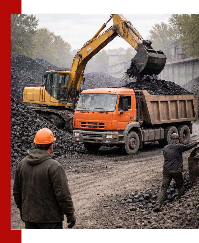 Доставка угля автотранспортом в Советской Гавани быстро и выгодно