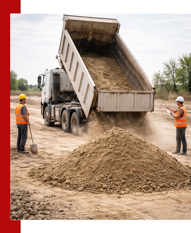 Доставка самосвалом 15 кубов в Советской Гавани за город и по городу