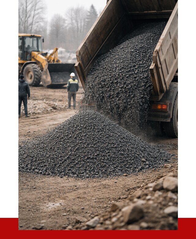 Асфальтовая крошка в Советской Гавани с доставкой от 1870 р. | ПРОНЕРУДСвс
